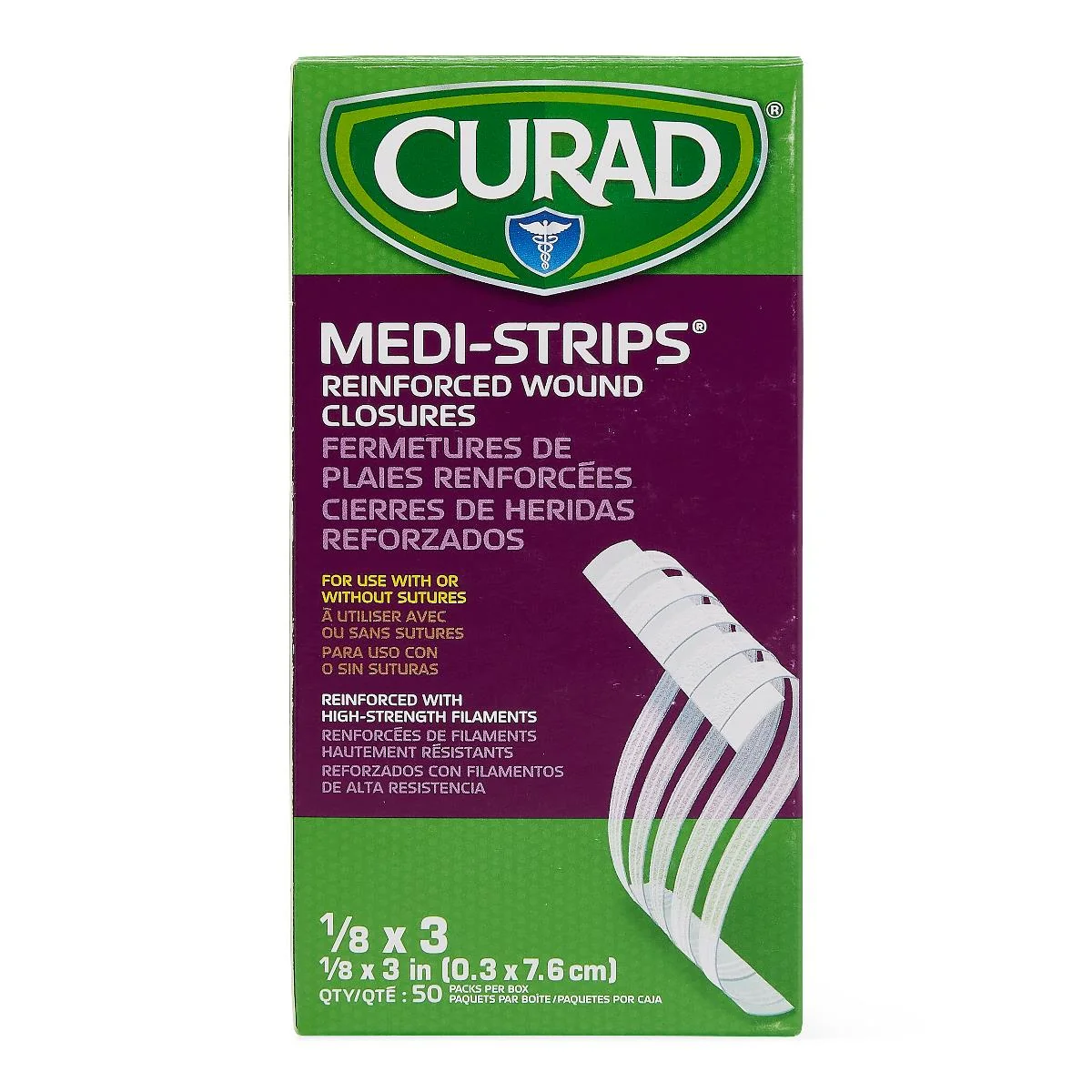 Curad Medi-strip Reinforced Wound Closures - Image 26