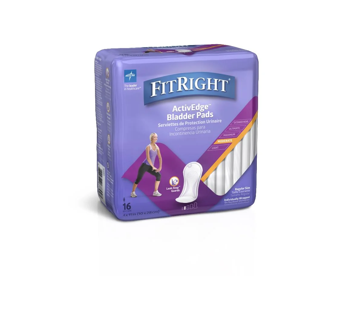 Fitright Activedge Women's Bladder Control Pads - Image 12