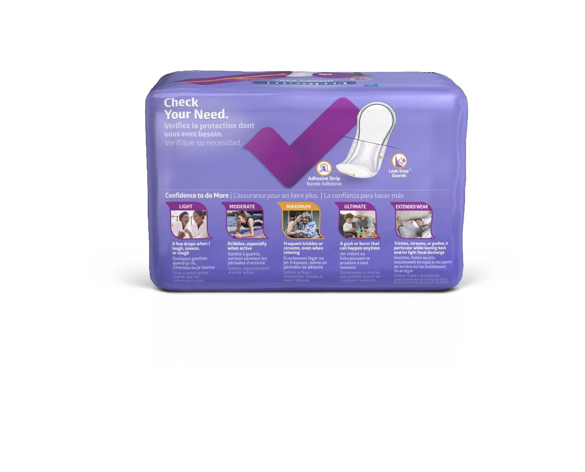 Fitright Activedge Women's Bladder Control Pads - Image 16