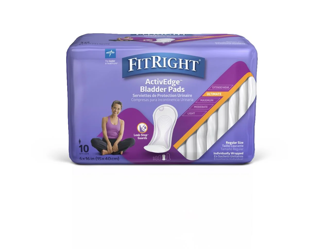 Fitright Activedge Women's Bladder Control Pads - Image 19