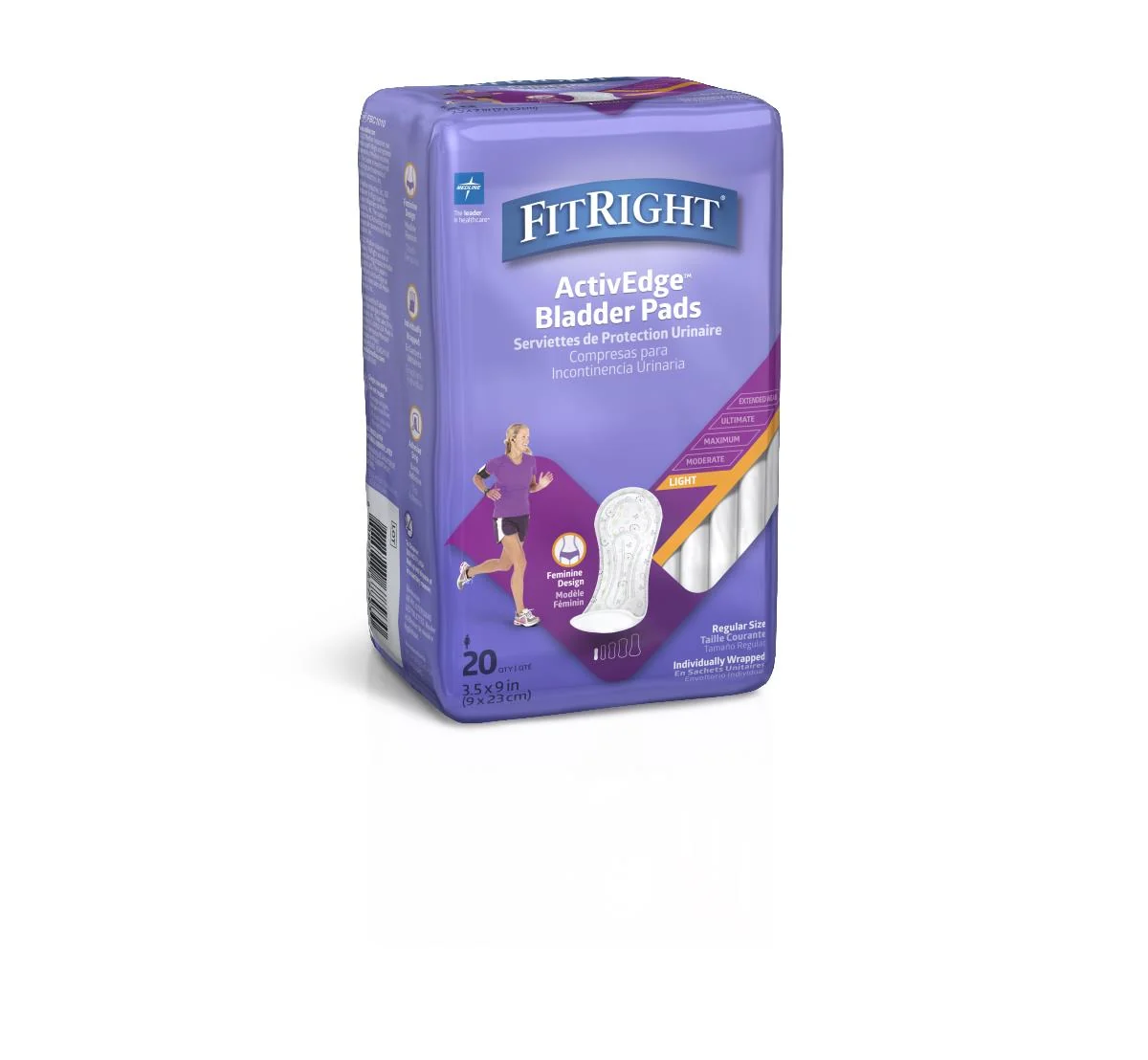 Fitright Activedge Women's Bladder Control Pads - Image 6