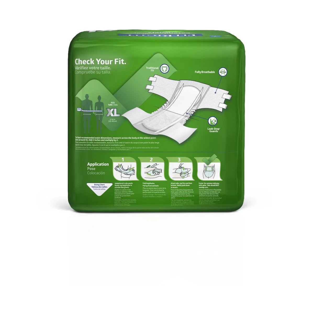 Fitright Extended Wear High-capacity Adult Incontinence Briefs Extendedwear Night Brief - Image 19