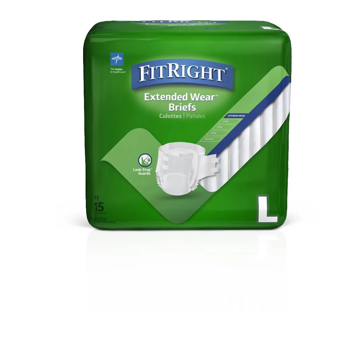 Fitright Extended Wear High-capacity Adult Incontinence Briefs Extendedwear Night Brief - Image 21