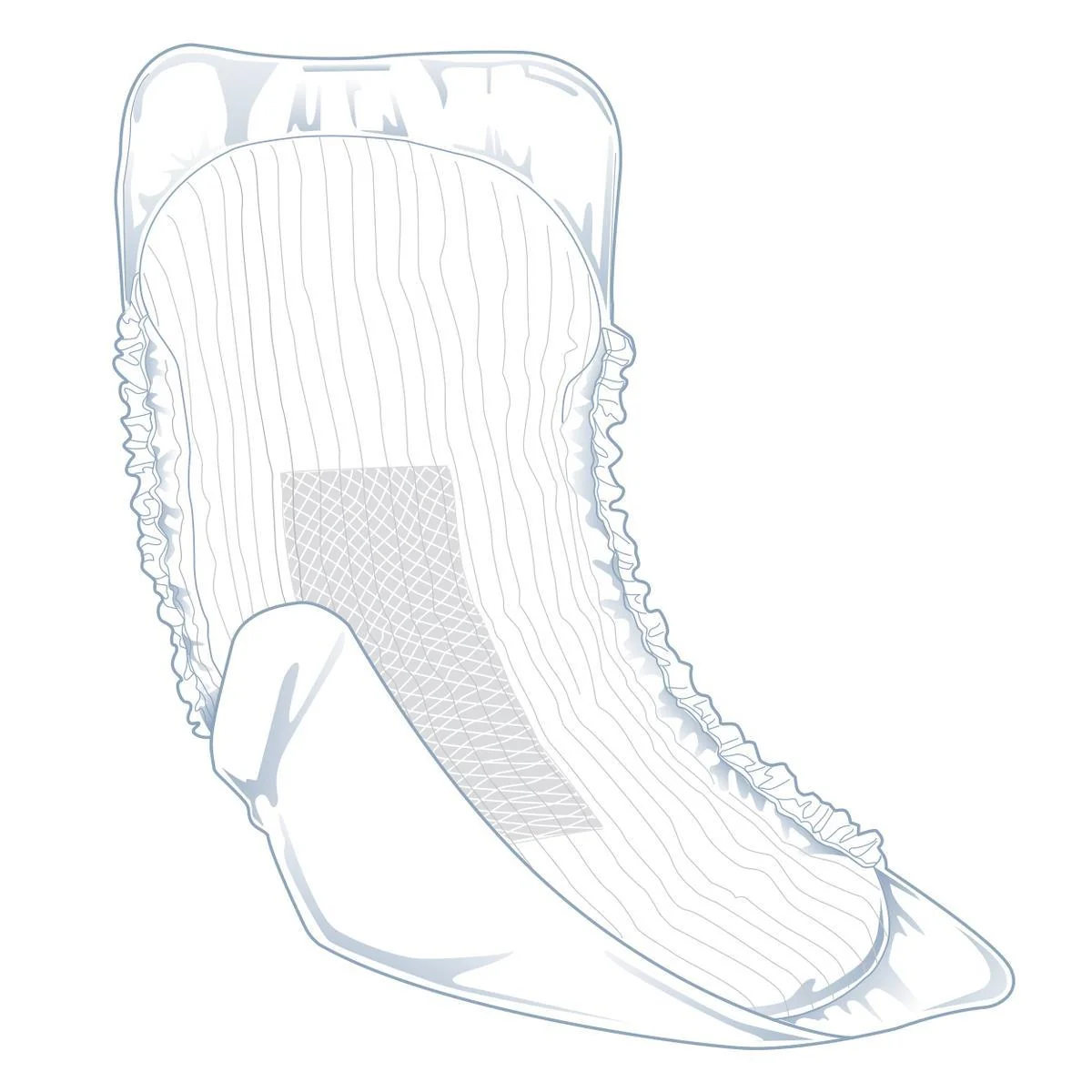 Fitright Shaped Incontinence Liner 13" X 30" - Image 11