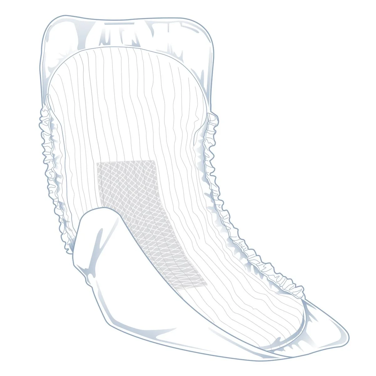 Fitright Shaped Incontinence Liner 13" X 30" - Image 5