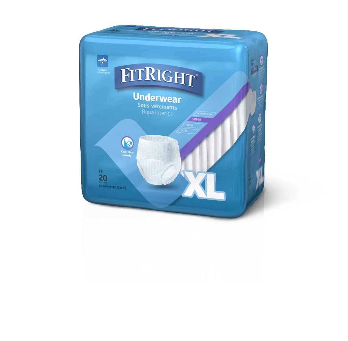 Fitright Super Protective Adult Incontinence Underwear - Image 24