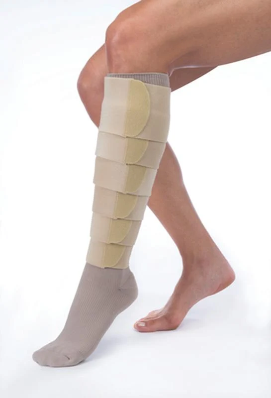 Jobst Farrowwrap Strong Ready-to-wear Legpiece 30-40 Mmhg - Tan, Box Of 1 - Image 3