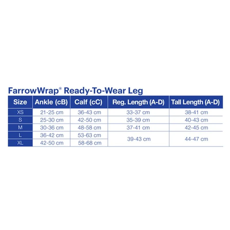 Jobst Farrowwrap Strong Ready-to-wear Legpiece 30-40 Mmhg - Tan, Box Of 1 - Image 4
