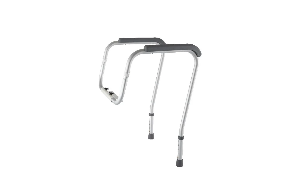 Medline Adjustable Toilet Safety Rail Aluminum - Image 7