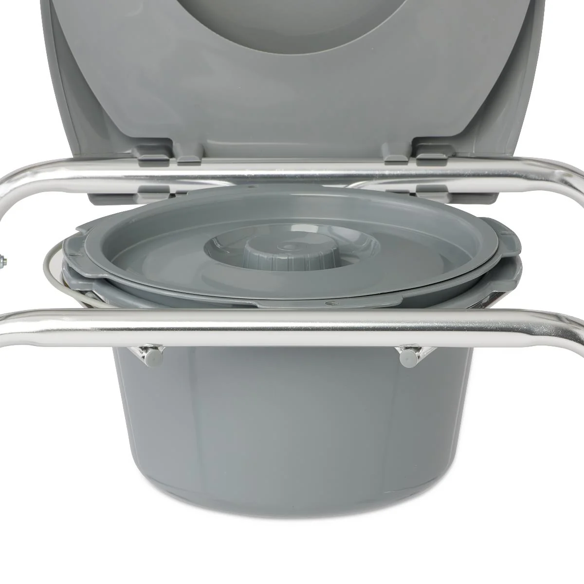 Medline Aluminum Commodes With Wheels - Image 10