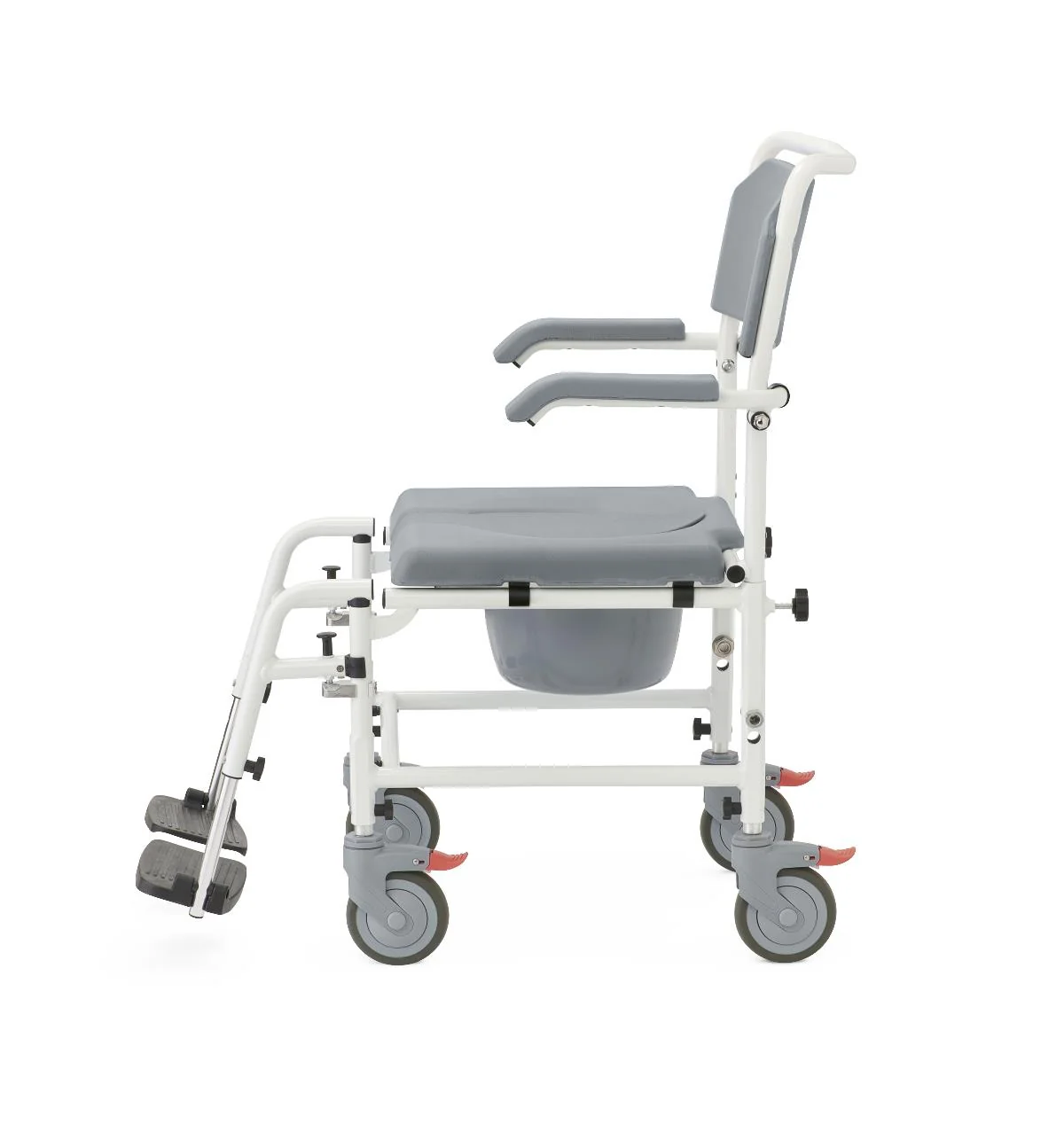Medline Aluminum Commodes With Wheels - Image 12