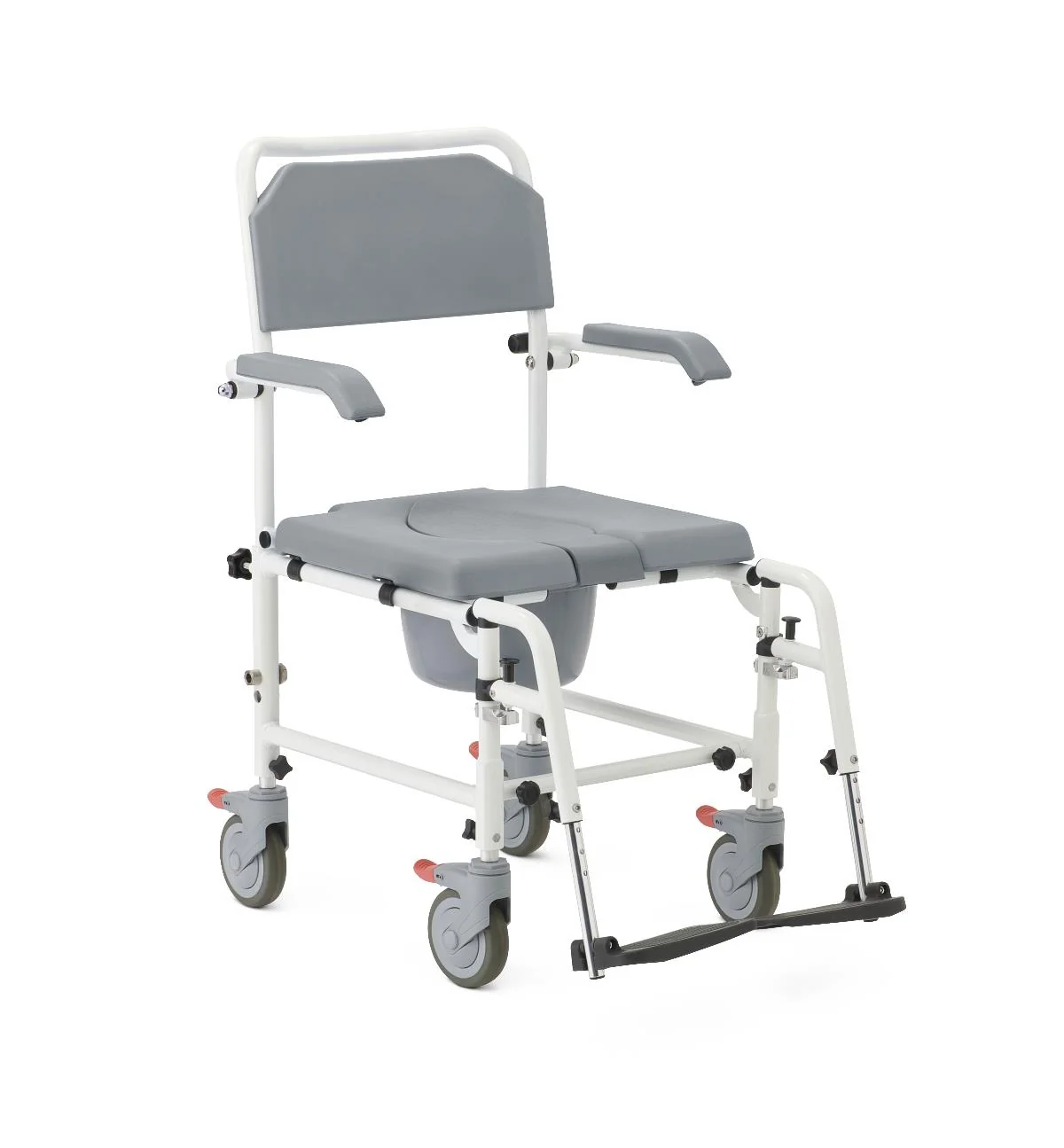 Medline Aluminum Commodes With Wheels - Image 14