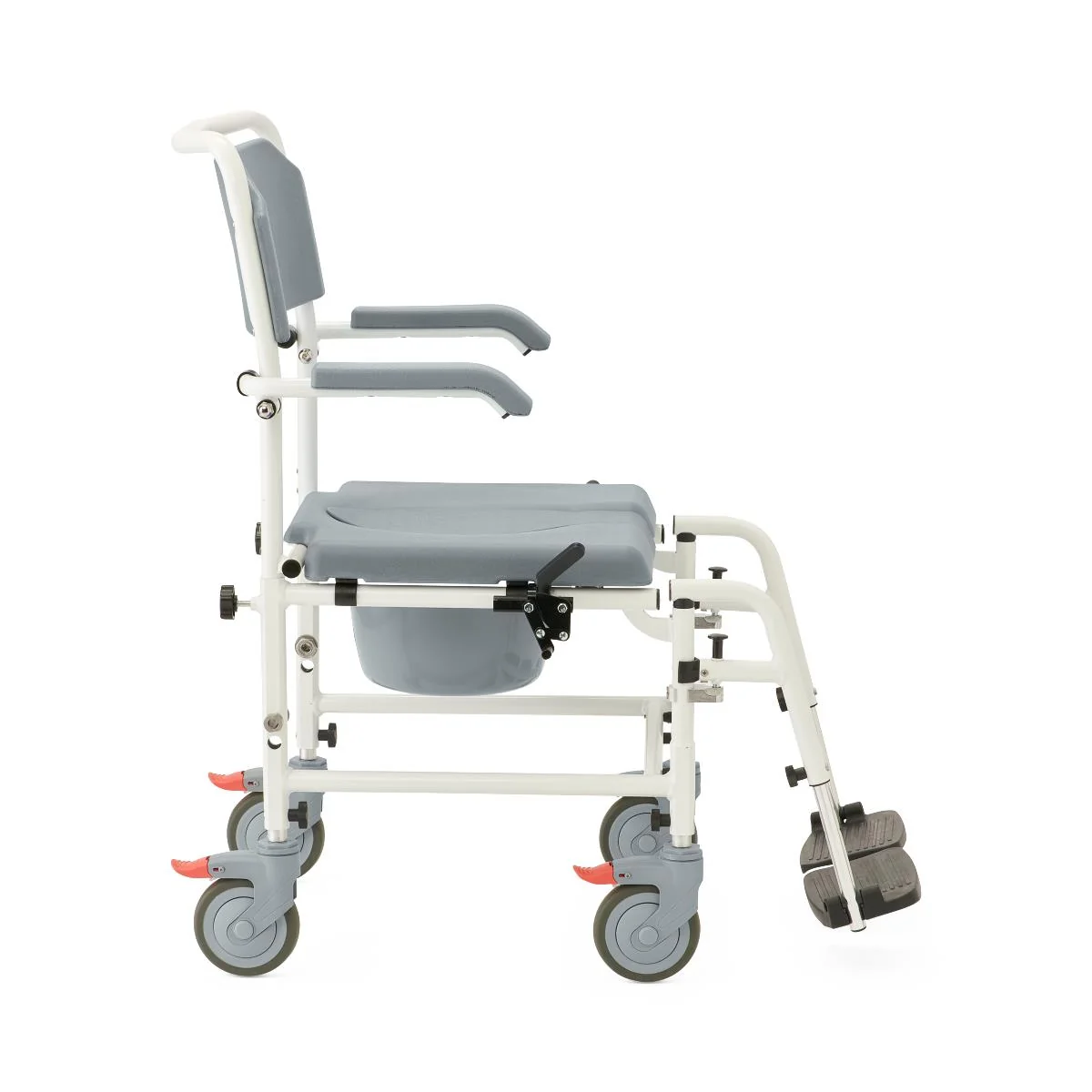 Medline Aluminum Commodes With Wheels - Image 17