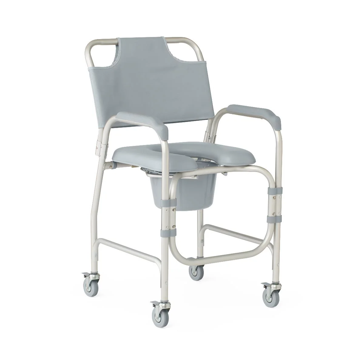 Medline Aluminum Commodes With Wheels - Image 21