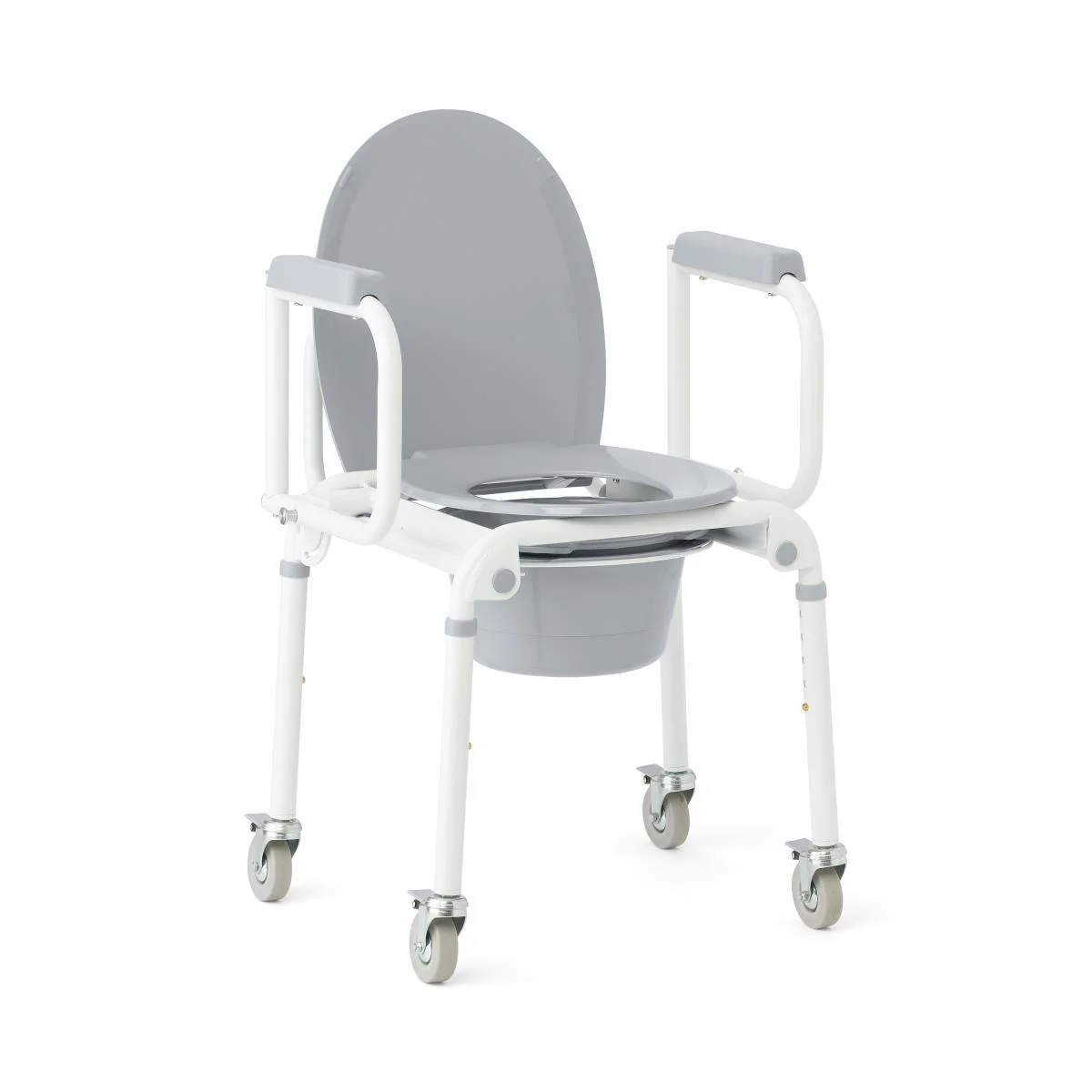 Medline Aluminum Commodes With Wheels - Image 26