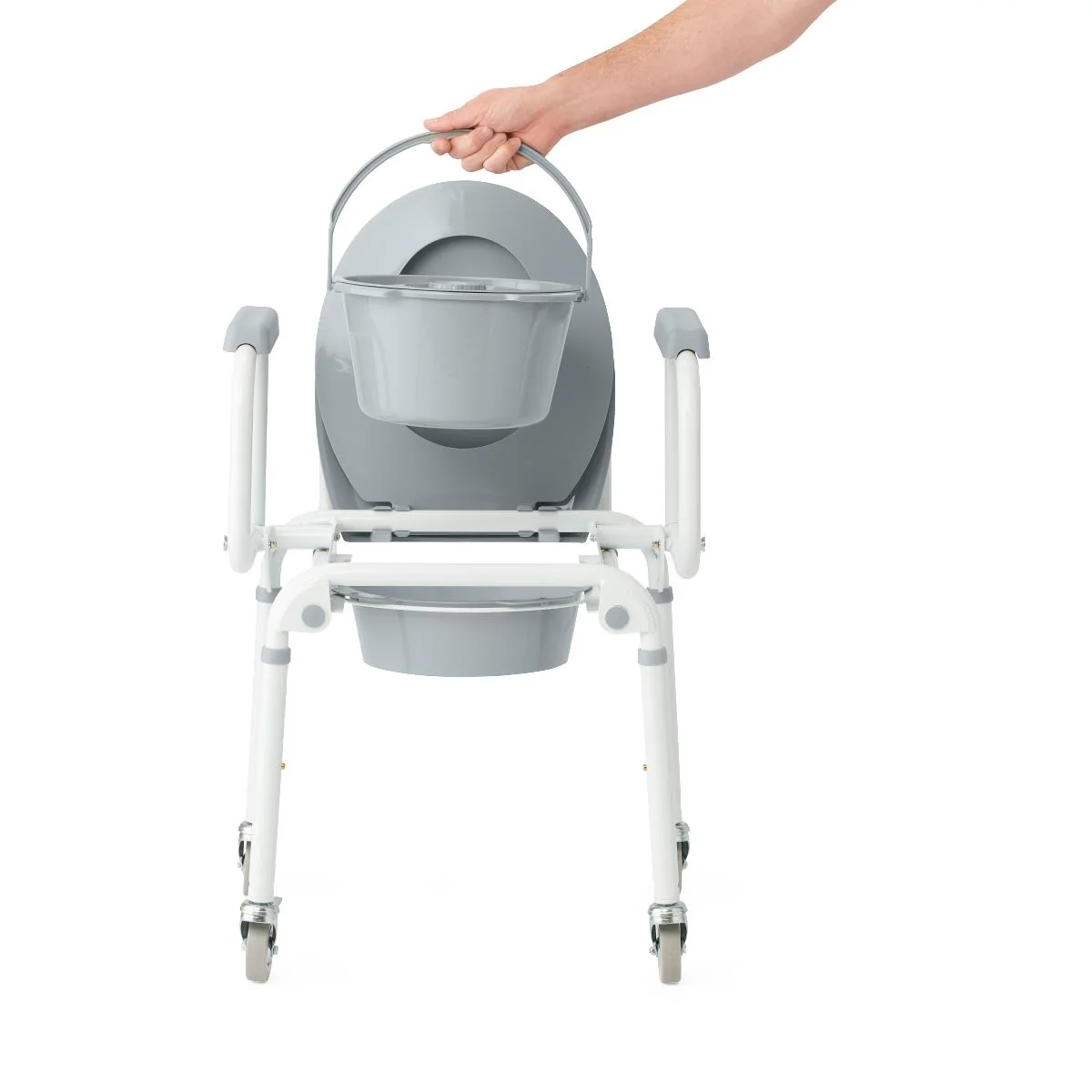 Medline Aluminum Commodes With Wheels - Image 29