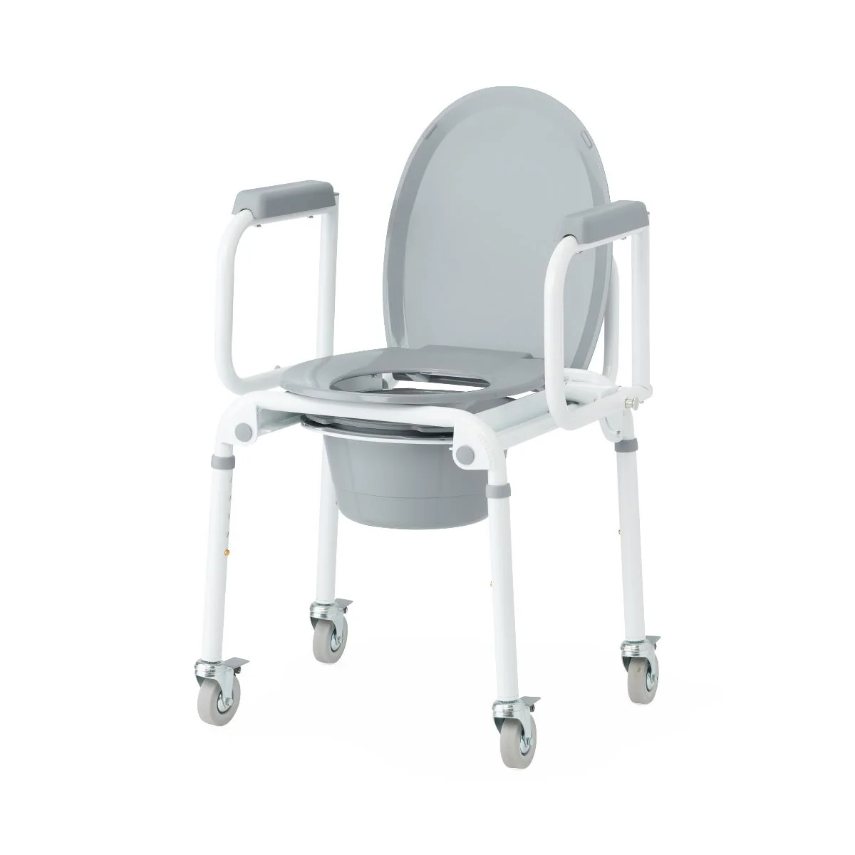 Medline Aluminum Commodes With Wheels - Image 33