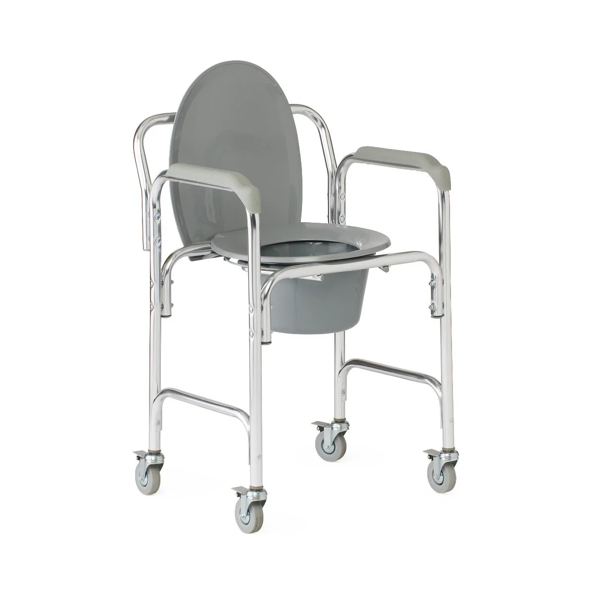 Medline Aluminum Commodes With Wheels - Image 7