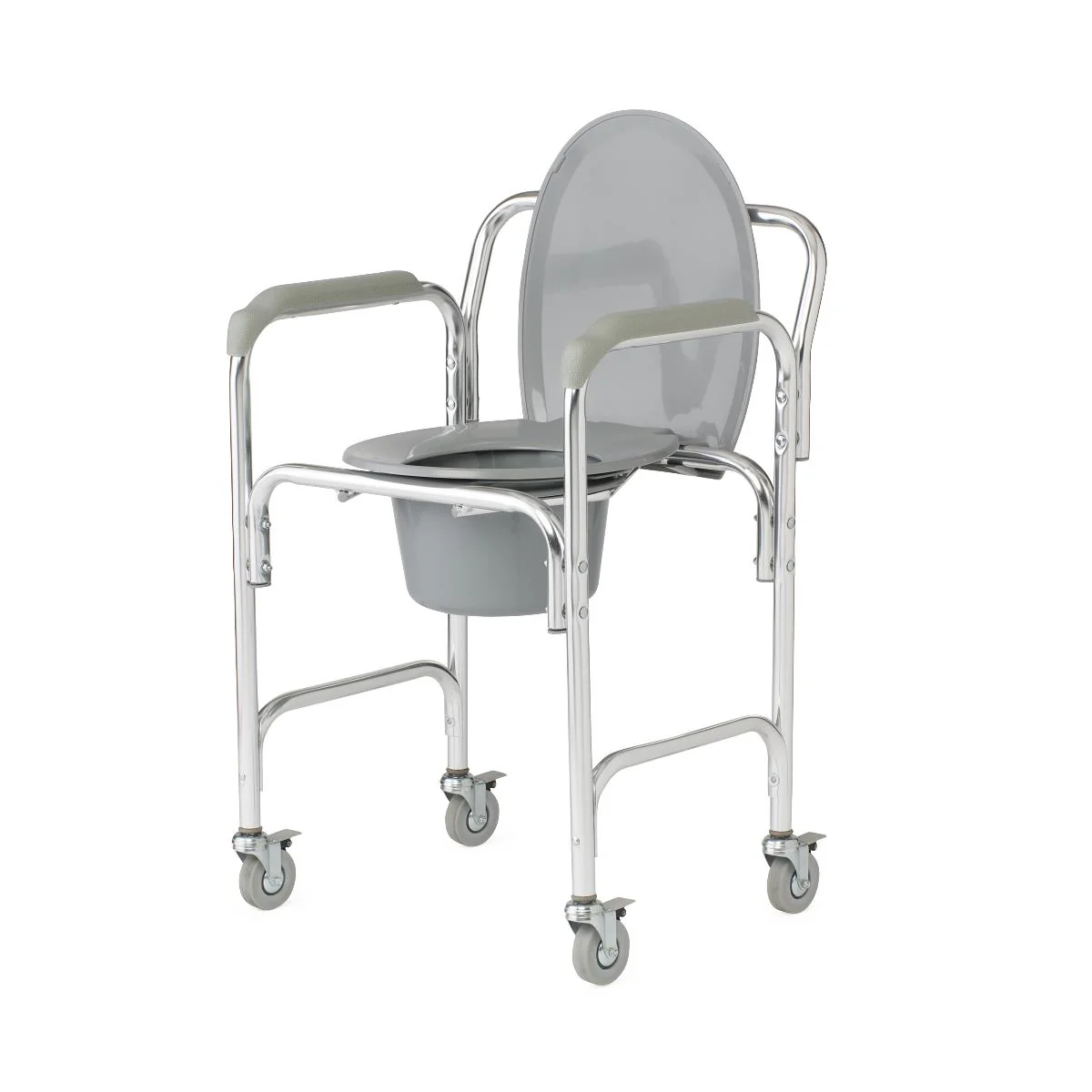 Medline Aluminum Commodes With Wheels - Image 8
