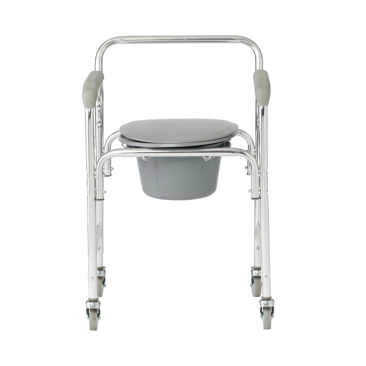 Medline Aluminum Commodes With Wheels - Image 9