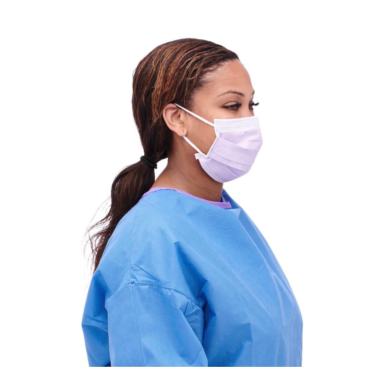 Medline Astm Level 3 Procedure Face Mask With Ear Loops - Image 10
