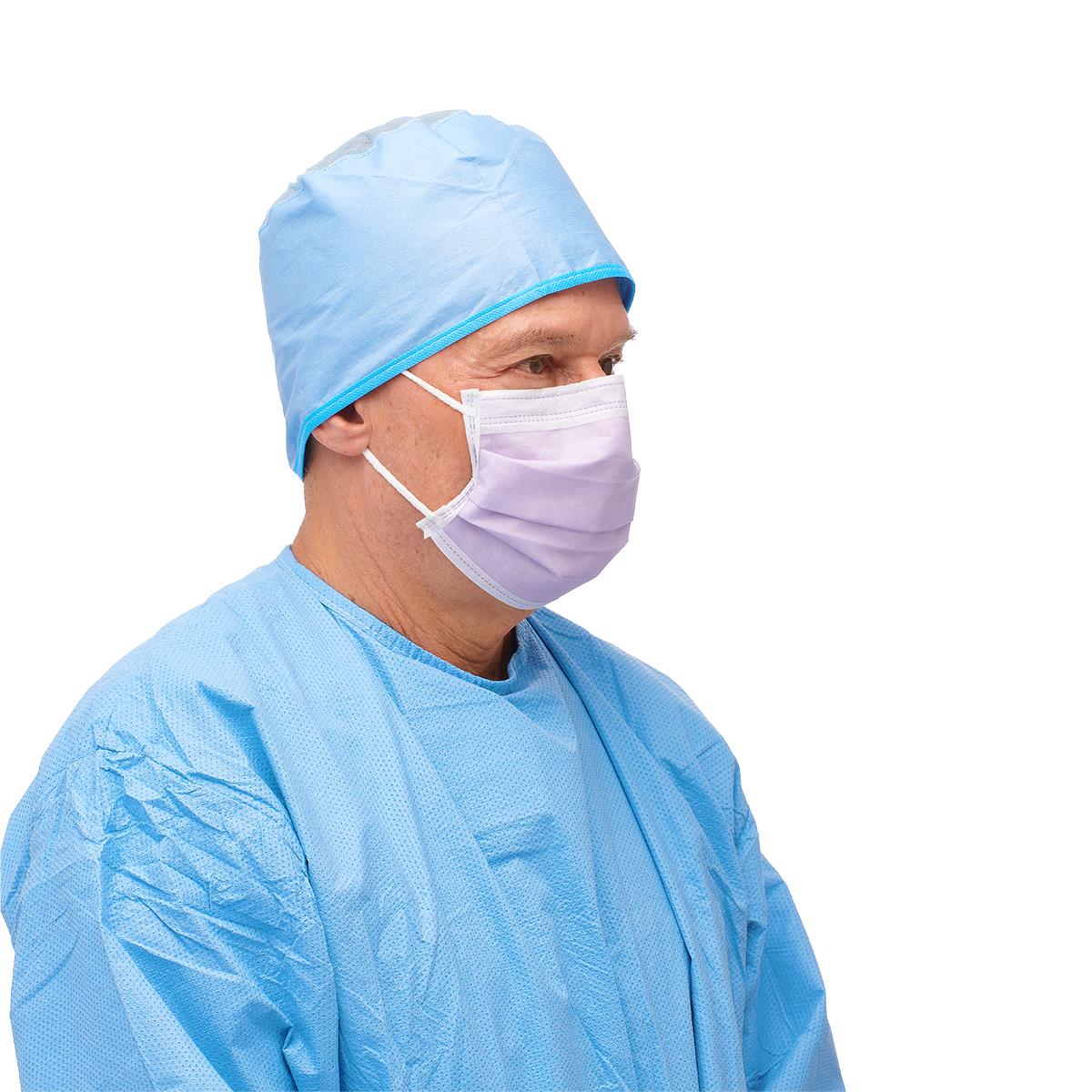 Medline Astm Level 3 Procedure Face Mask With Ear Loops - Image 3