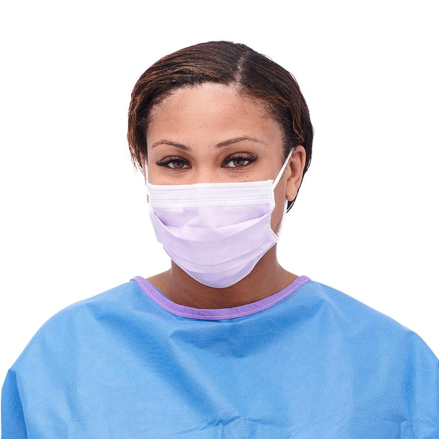 Medline Astm Level 3 Procedure Face Mask With Ear Loops - Image 6