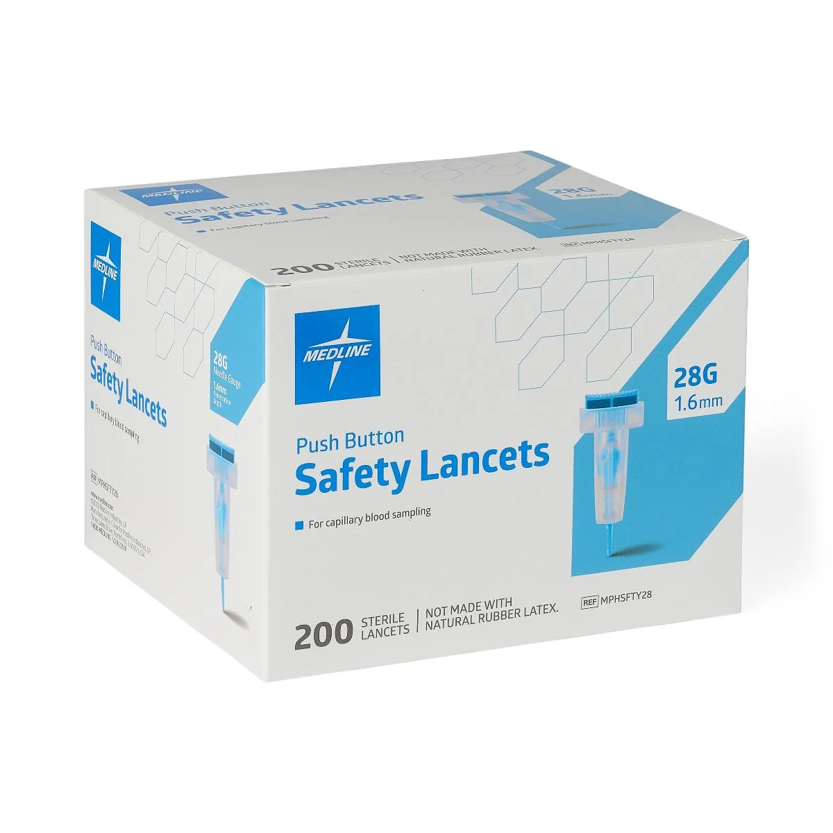 Medline Push Button Safety Lancets - Image 3