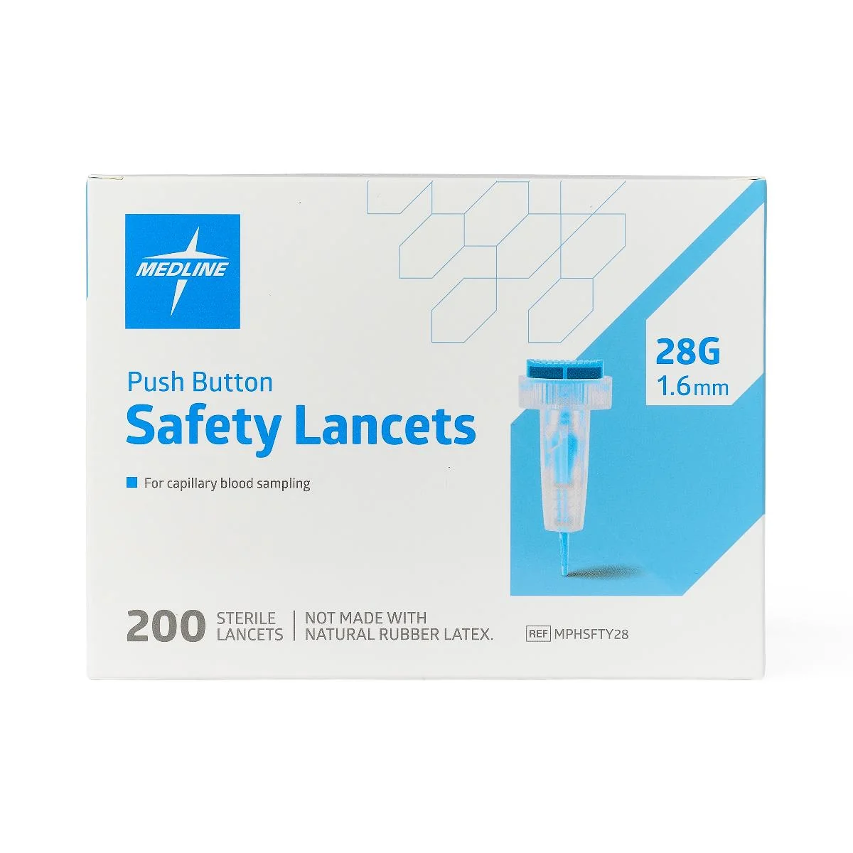 Medline Push Button Safety Lancets - Image 4