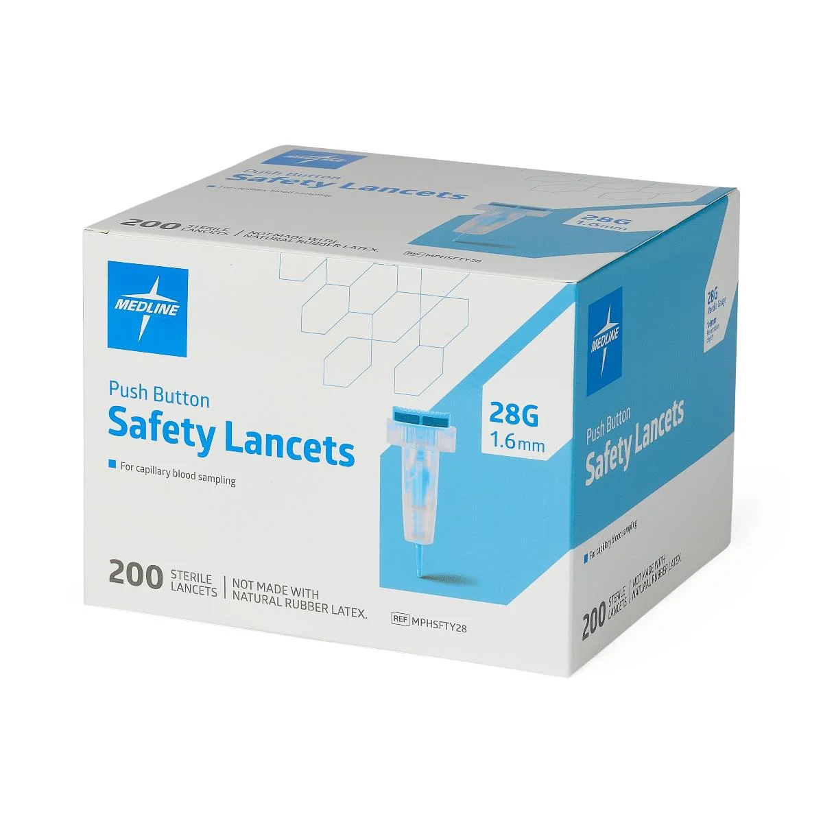 Medline Push Button Safety Lancets - Image 6