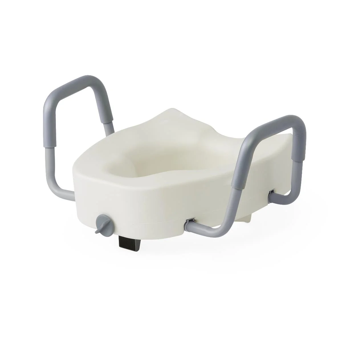 Medline Raised Locking Toilet Seat 5" Raised 400 Lb. Capacity - Image 6