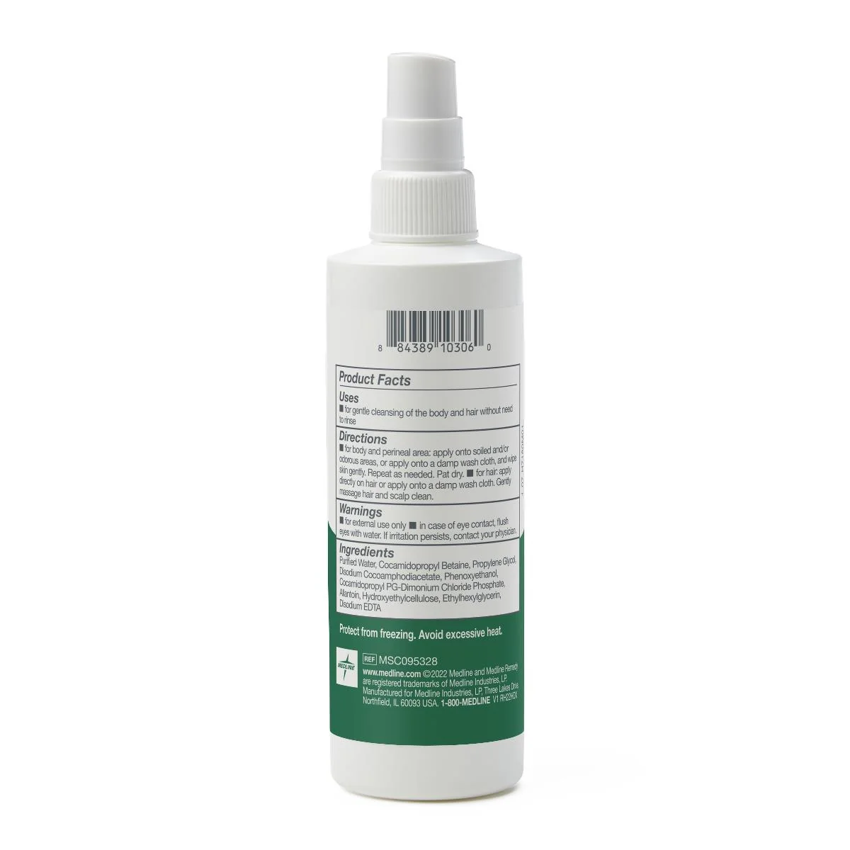 Medline Remedy Essentials No-rinse Spray Skin Cleanser - Image 3