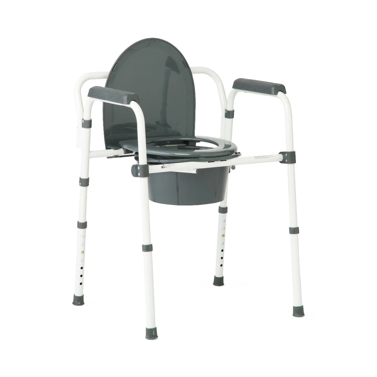 Medline Steel Commode With Microban - Image 6
