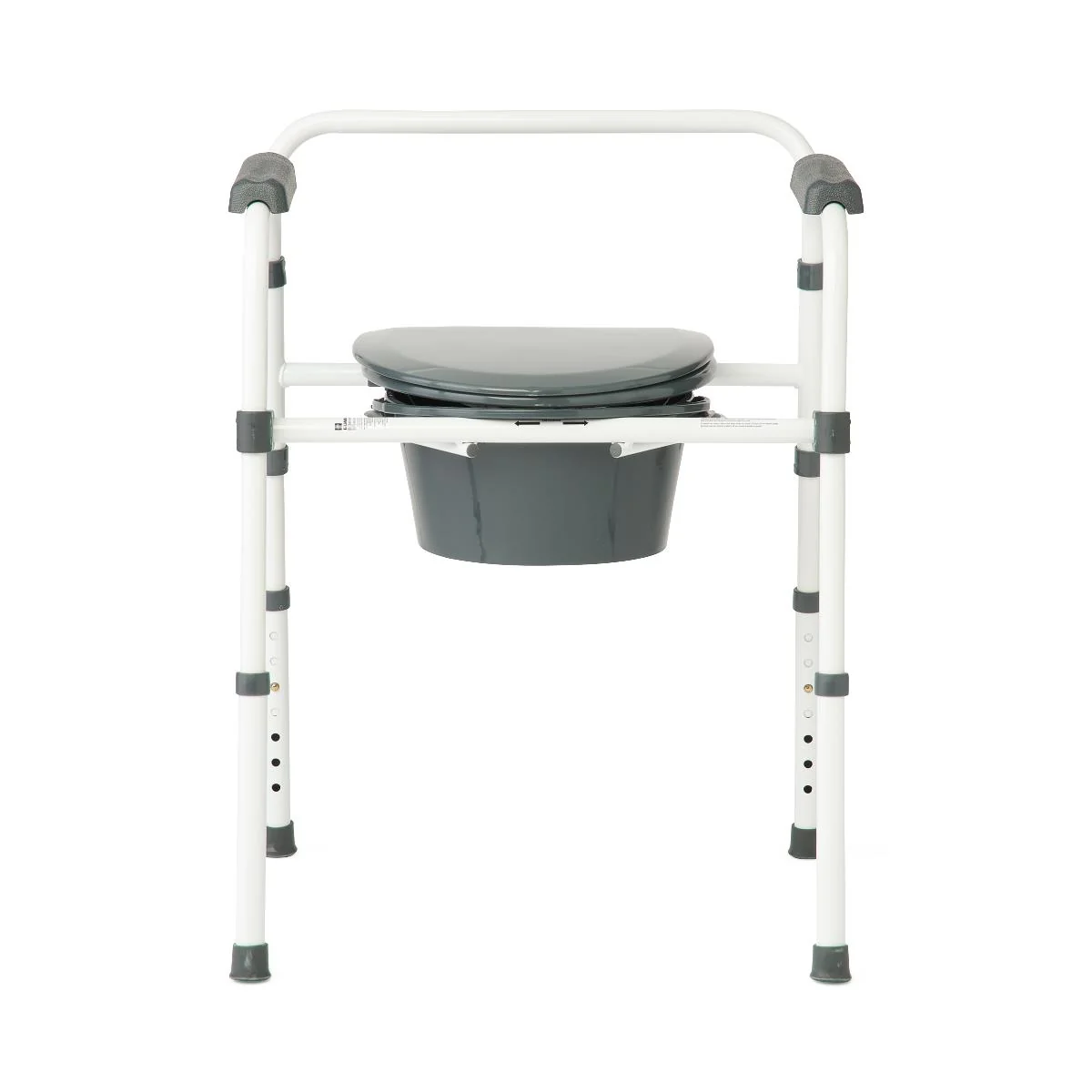 Medline Steel Commode With Microban - Image 7