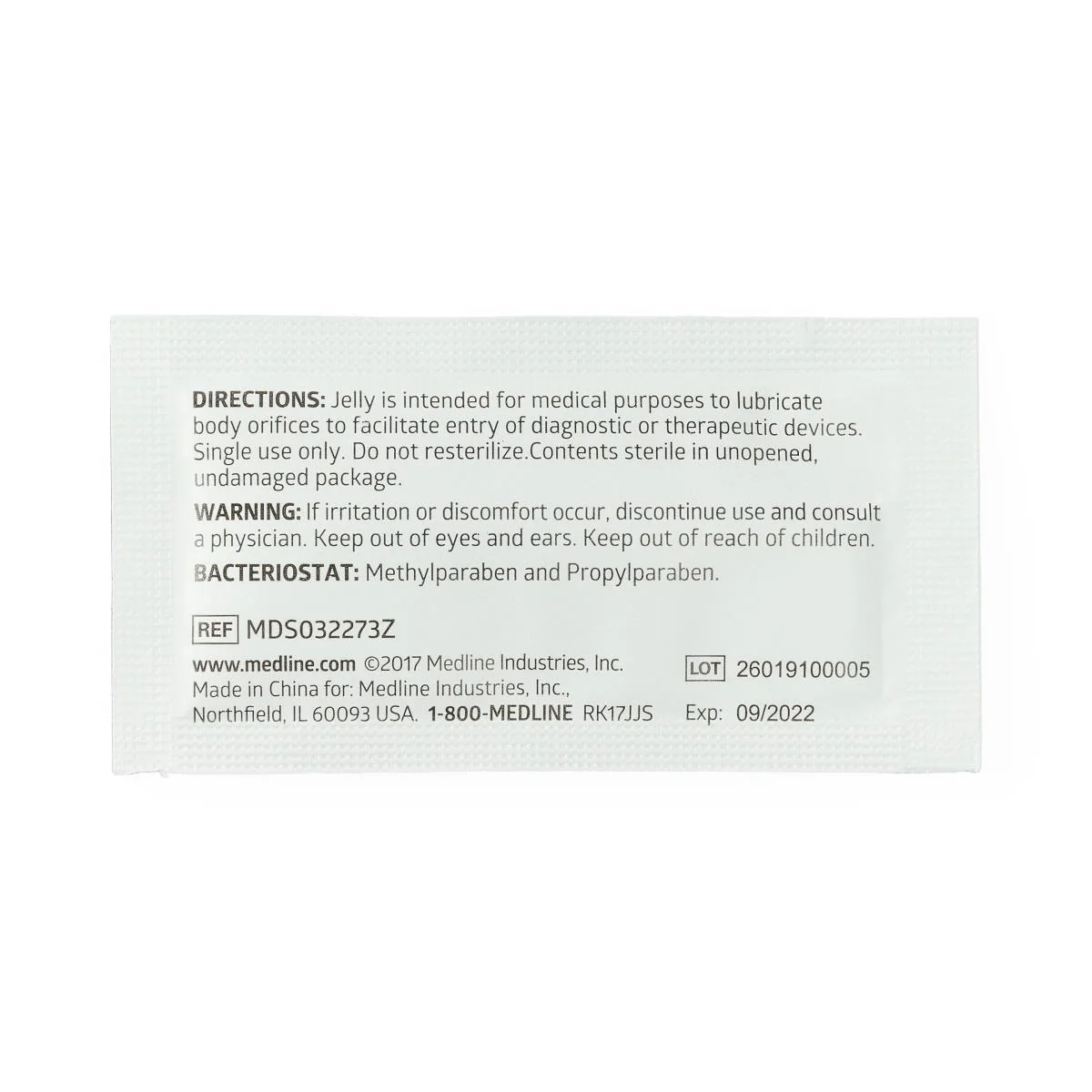 Medline Sterile Lubricating Jelly - Image 4