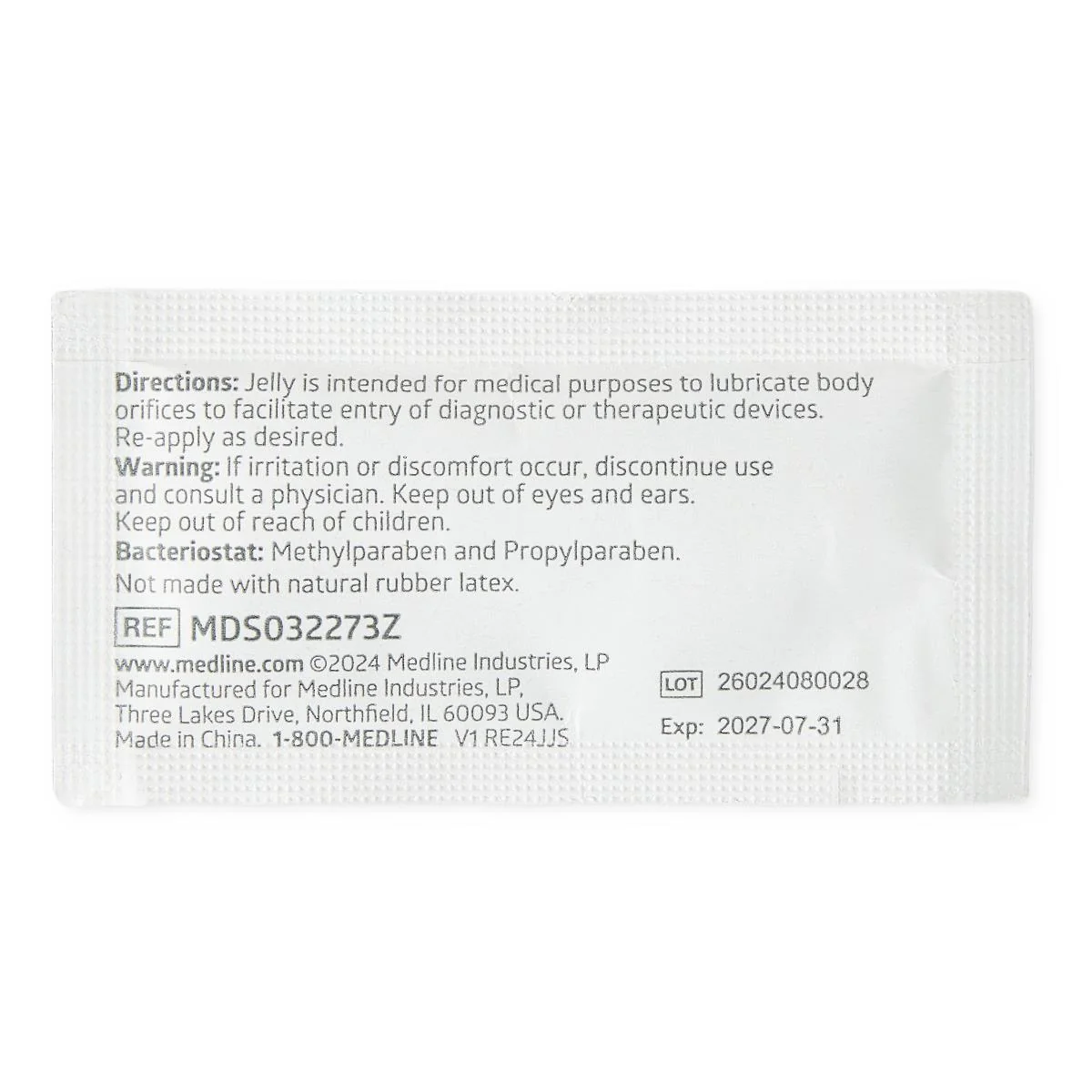 Medline Sterile Lubricating Jelly - Image 6