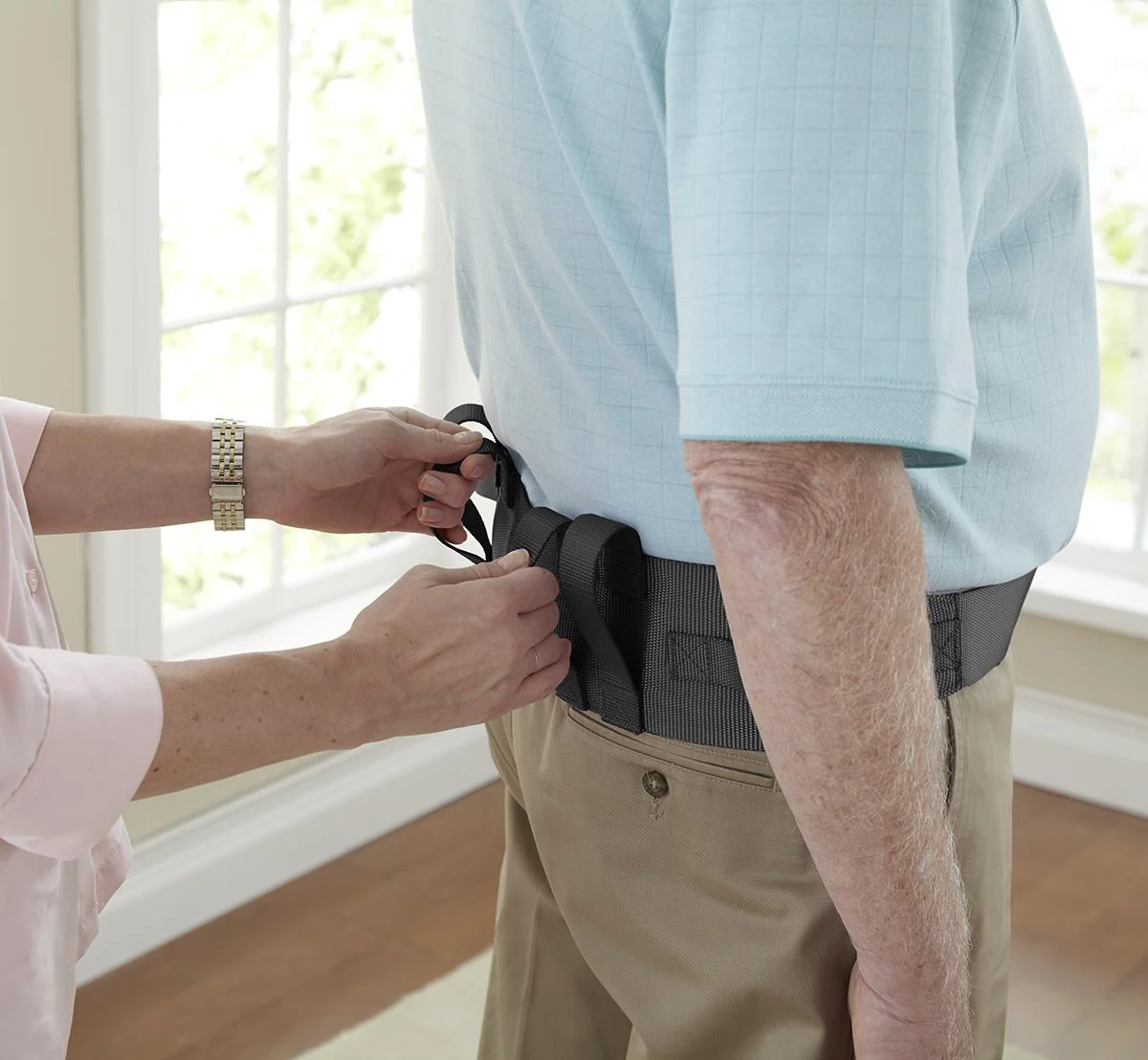 Medline Wide Transfer Belt With Handles - Image 7