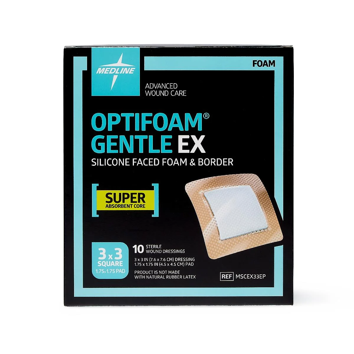 Optifoam Gentle Ex Silicone-faced Foam Wound Dressings - Image 18
