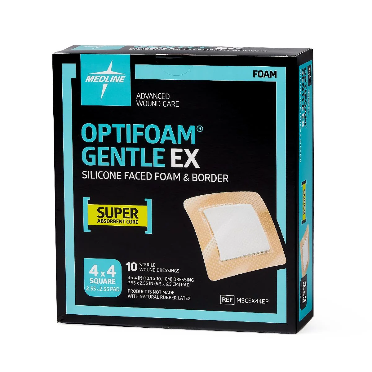 Optifoam Gentle Ex Silicone-faced Foam Wound Dressings - Image 24