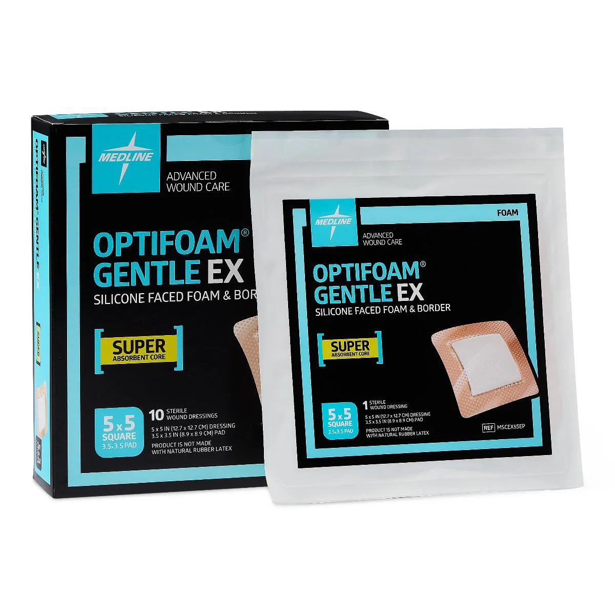 Optifoam Gentle Ex Silicone-faced Foam Wound Dressings - Image 29