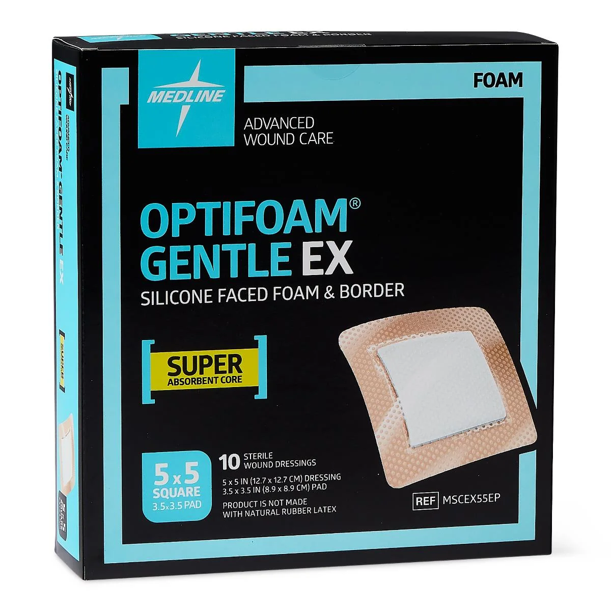 Optifoam Gentle Ex Silicone-faced Foam Wound Dressings - Image 32
