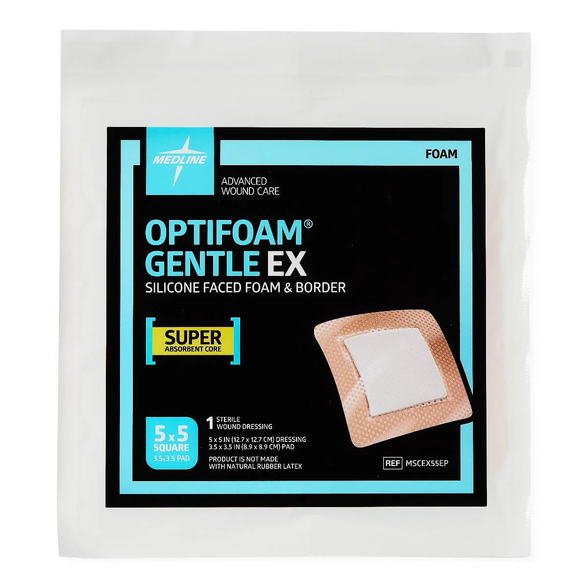 Optifoam Gentle Ex Silicone-faced Foam Wound Dressings - Image 34