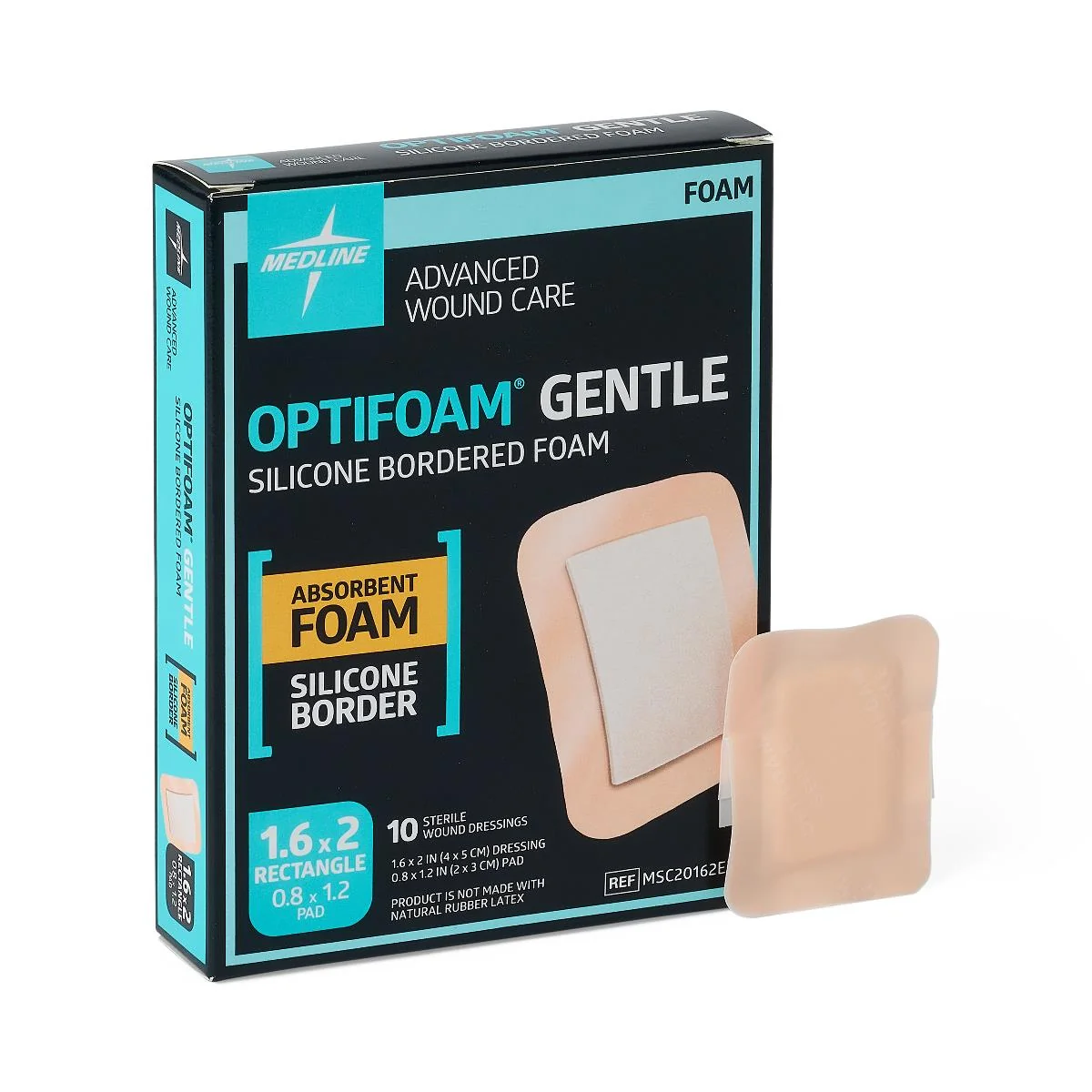 Optifoam Gentle Foam Wound Dressings With Silicone Adhesive Border - Image 28
