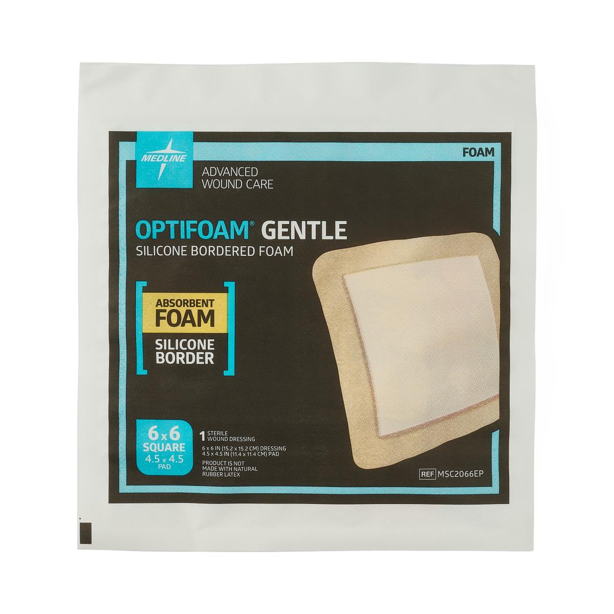 Optifoam Gentle Foam Wound Dressings With Silicone Adhesive Border - Image 5