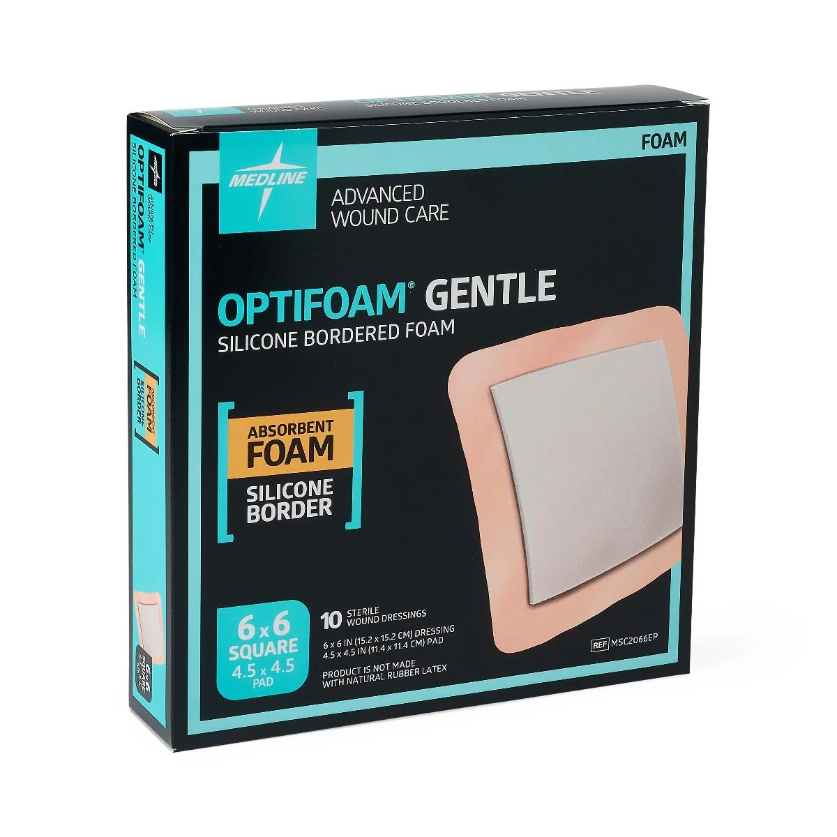 Optifoam Gentle Foam Wound Dressings With Silicone Adhesive Border - Image 7