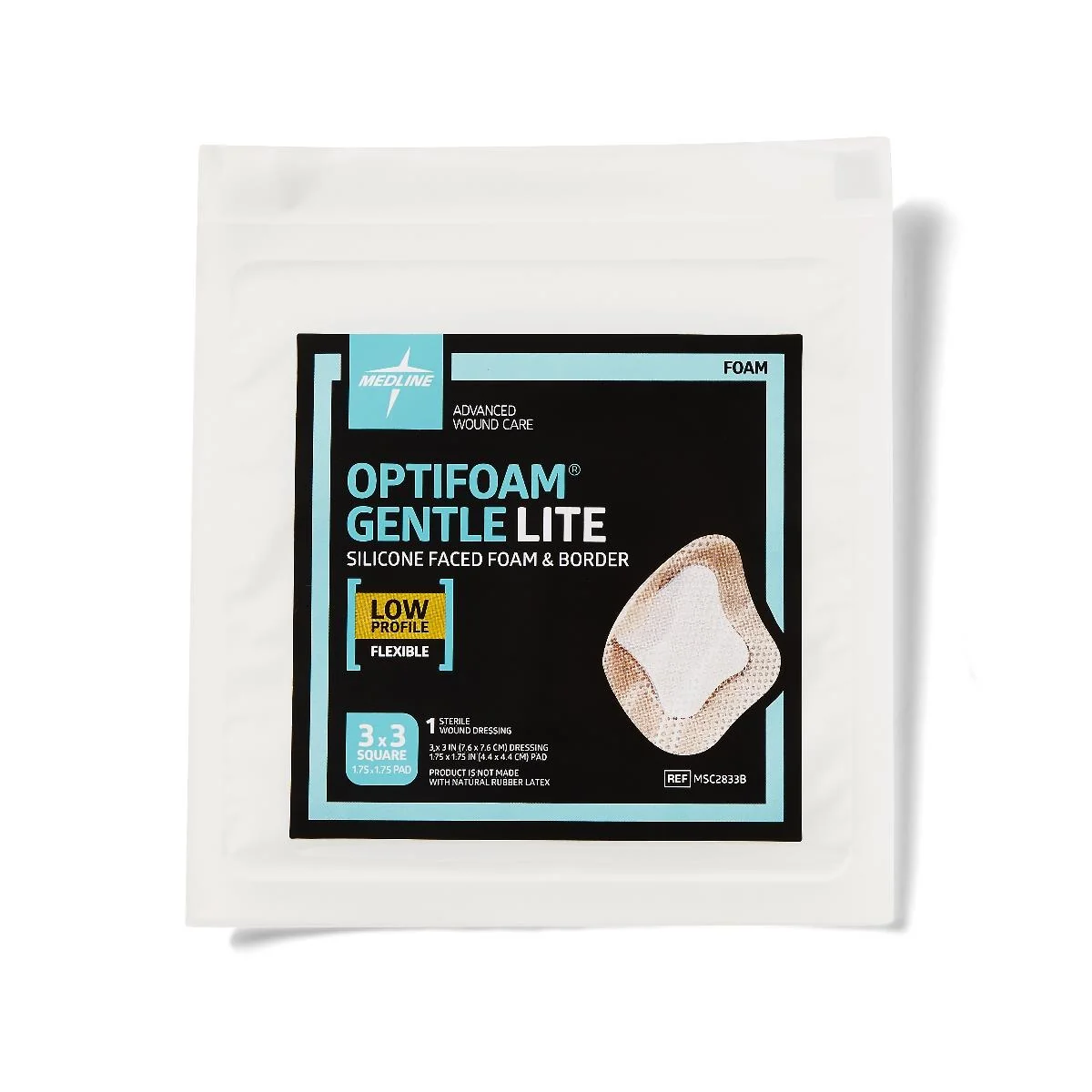 Optifoam Gentle Lite Foam Wound Dressings With Silicone Adhesive - Image 12