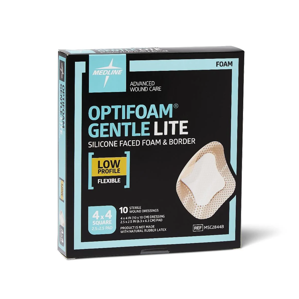 Optifoam Gentle Lite Foam Wound Dressings With Silicone Adhesive - Image 15