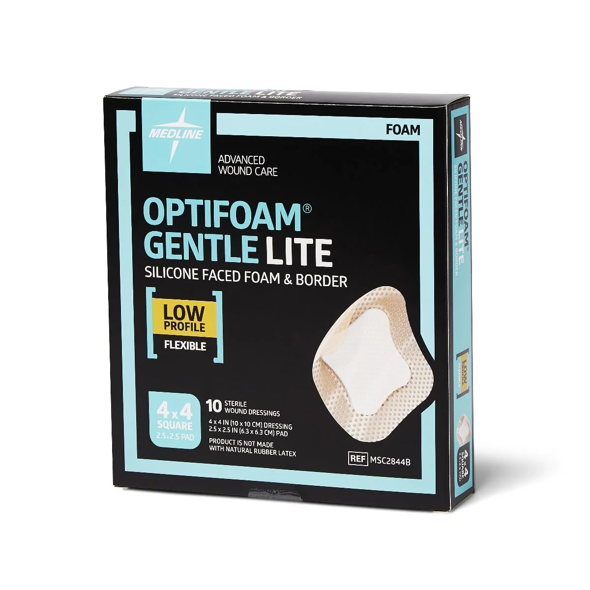 Optifoam Gentle Lite Foam Wound Dressings With Silicone Adhesive - Image 18