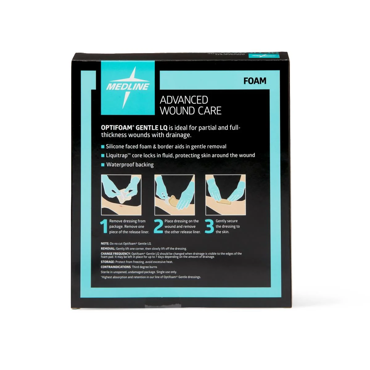 Optifoam Gentle Silicone-faced Foam Wound Dressings - Image 15