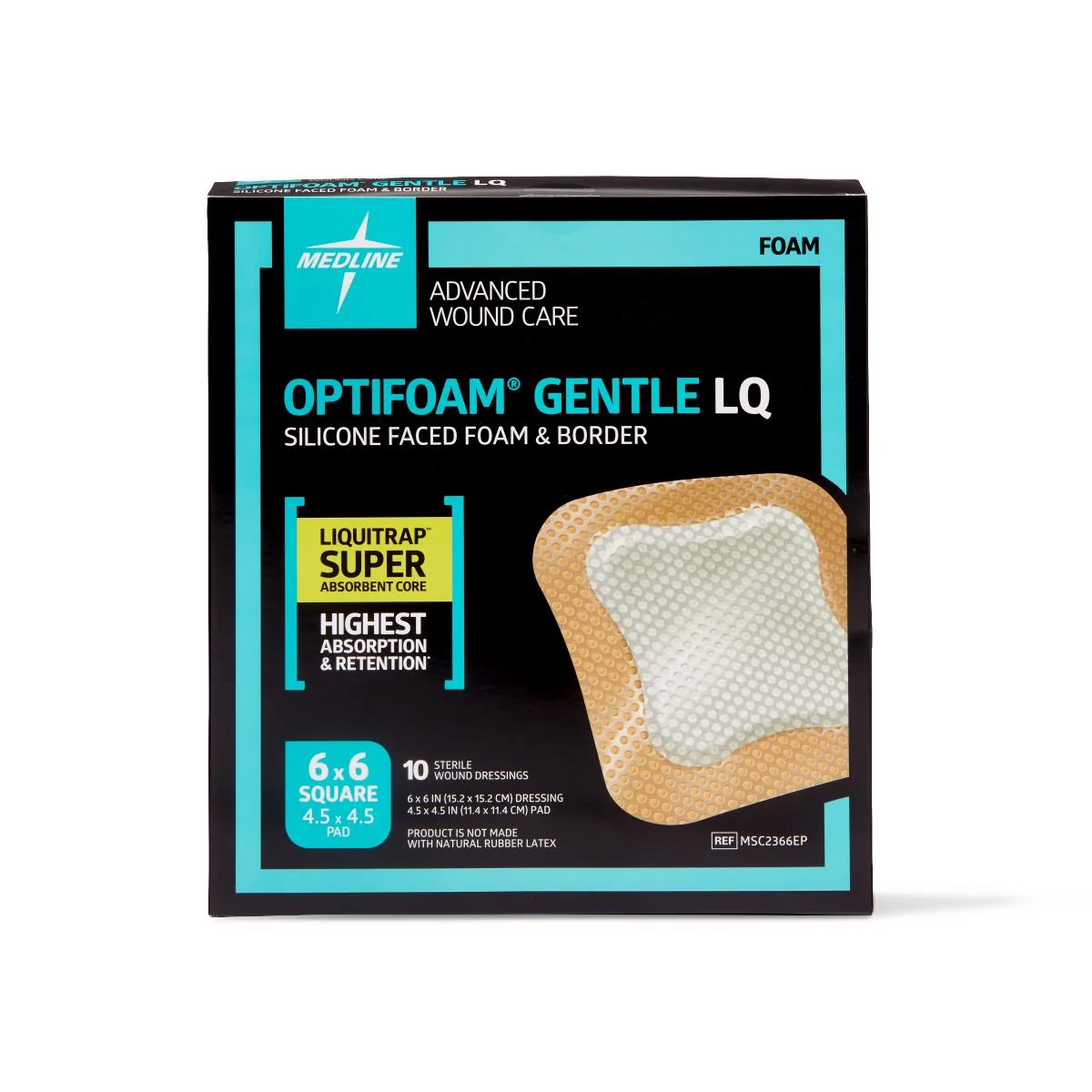 Optifoam Gentle Silicone-faced Foam Wound Dressings - Image 25